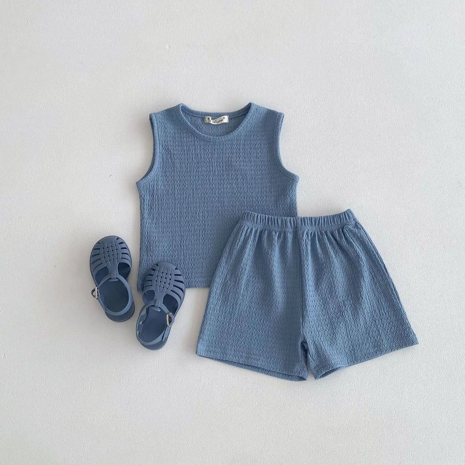 Mini Fashion™ - Frei und leicht - Baumwollkleid-Set