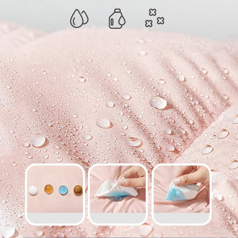 CuddleCoat  – Dicke wattierte Jacke mit Bärenkapuze