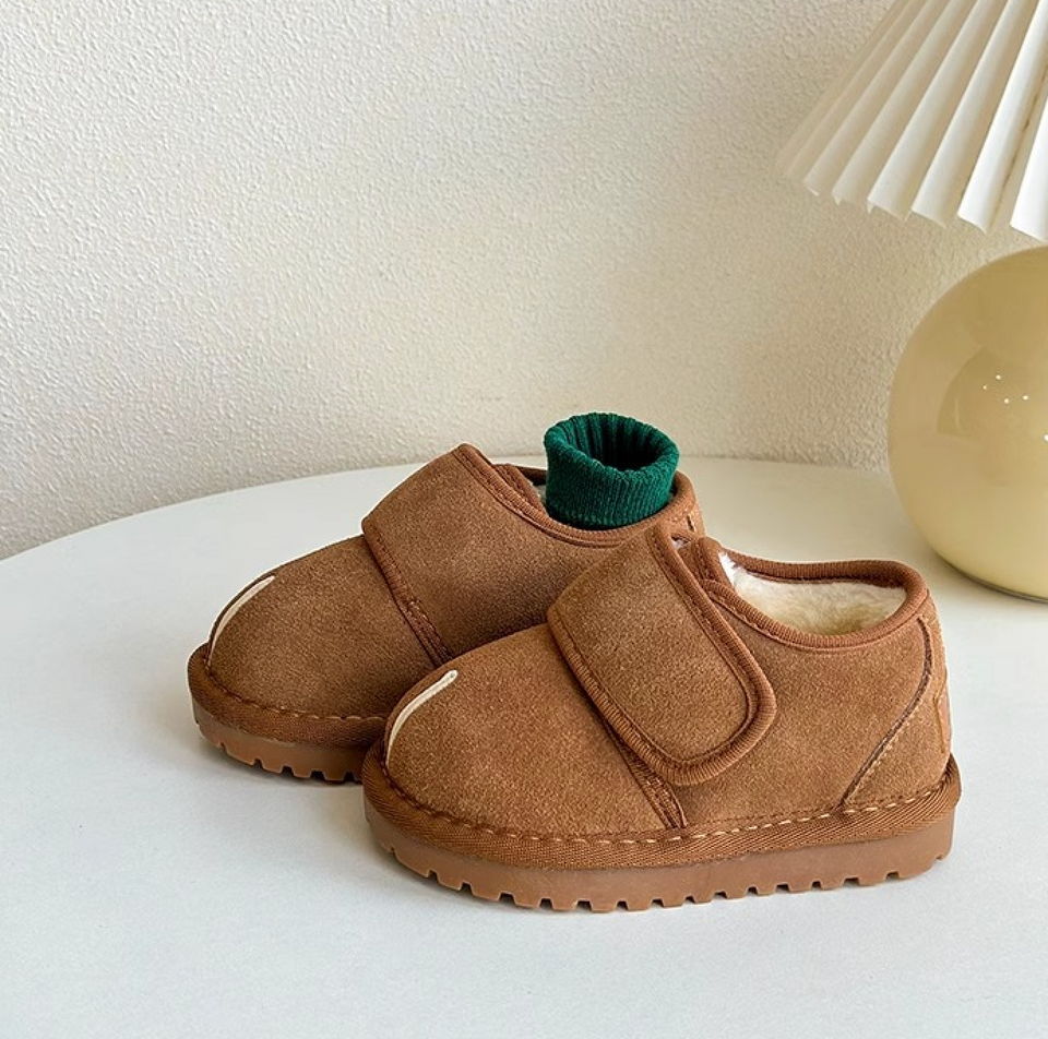 CozyStep Kids – Warm & Selbstständig – Djamena Klettverschlussschuhe
