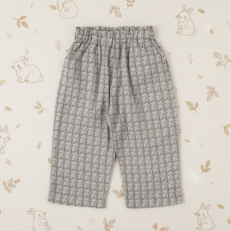 Plaid Cotton Pants – Leicht & atmungsaktiv – Lässige Hose im Ballon-/Harem-Stil