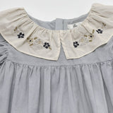 Princess Dress – Stilvoll & bequem – Kleid mit besticktem Kragen