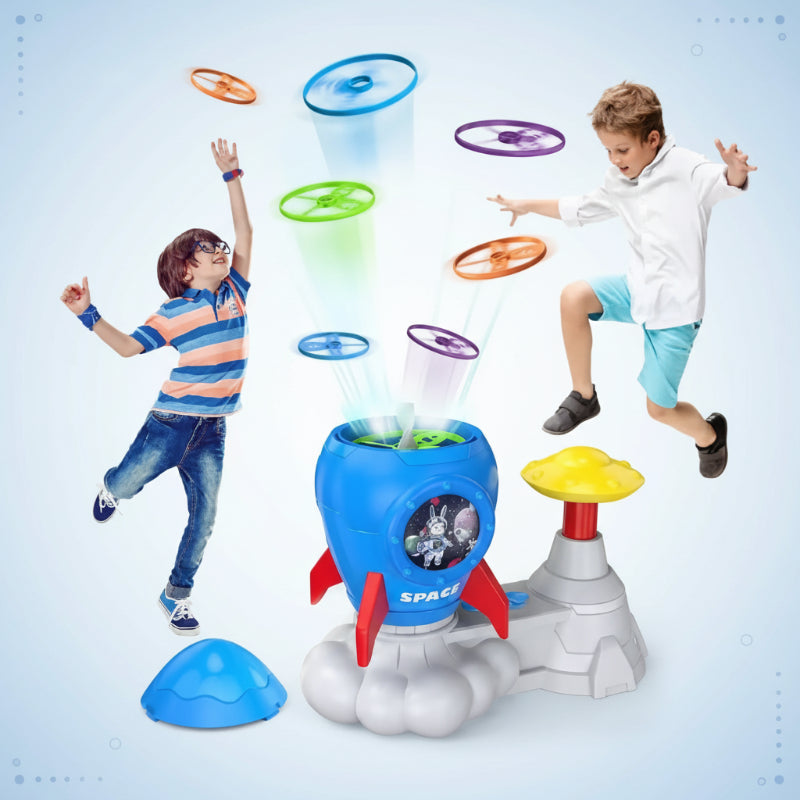 Butterfly Rocket Launcher Game – Aktiv & Spielerisch – Fliegende Scheibenrakete