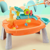 SinkPlay – Fantasie & Entwicklung – 2-in-1-Spielwaschbecken & Fischspiel