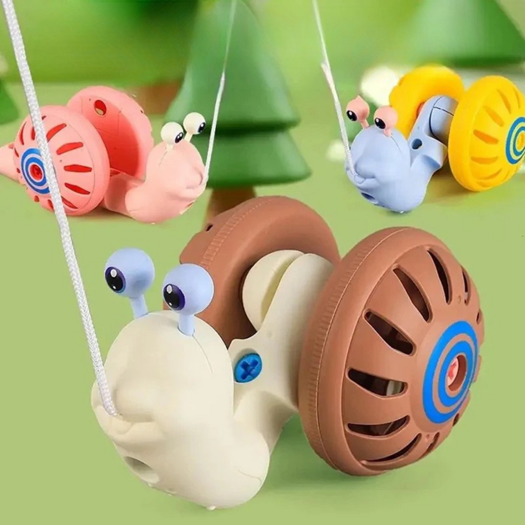 Snail Toy™ - Schnecke unterwegs - Laufendes Seilspielzeug