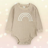 SnuggleHue – Weich & bequem – Regenbogen-Baby-Strampler