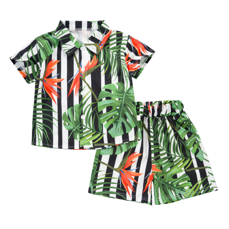 Mini Fashion™ - Frisch und fröhlich - Florales Set für Jungen