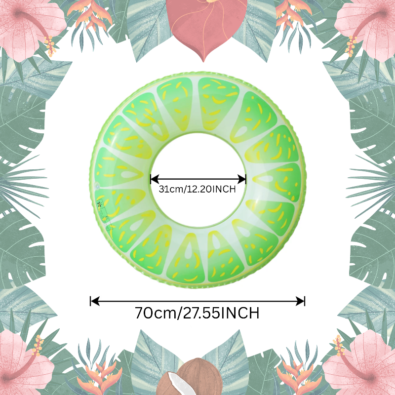 SunSplash – Tropisch & gemütlich – Schwimmring mit tropischen Früchten