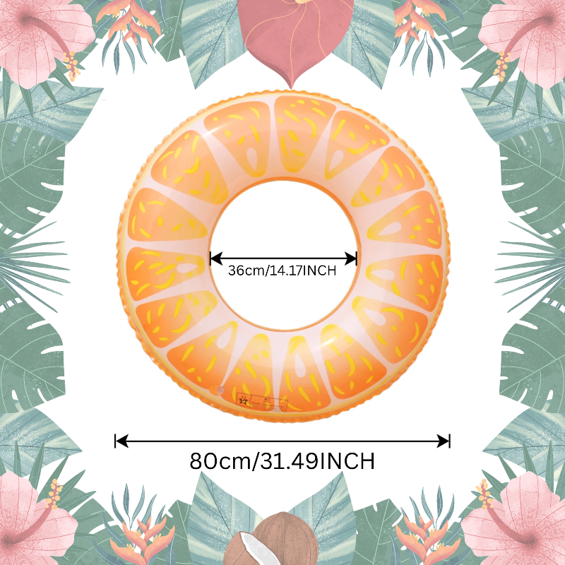 SunSplash – Tropisch & gemütlich – Schwimmring mit tropischen Früchten