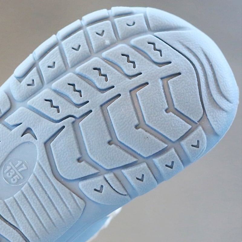 TinySteps Kids - Natürlich & sicher – Barfuß-Babyschuhe Blau