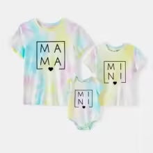 Mini Fashion™ - Kühle und Bequemlichkeit – fröhliche Tie-Dye-Shirts