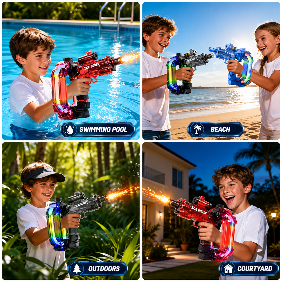 TurboBlaster – Aktion & Spritzspaß – Raum-Wasserpistole