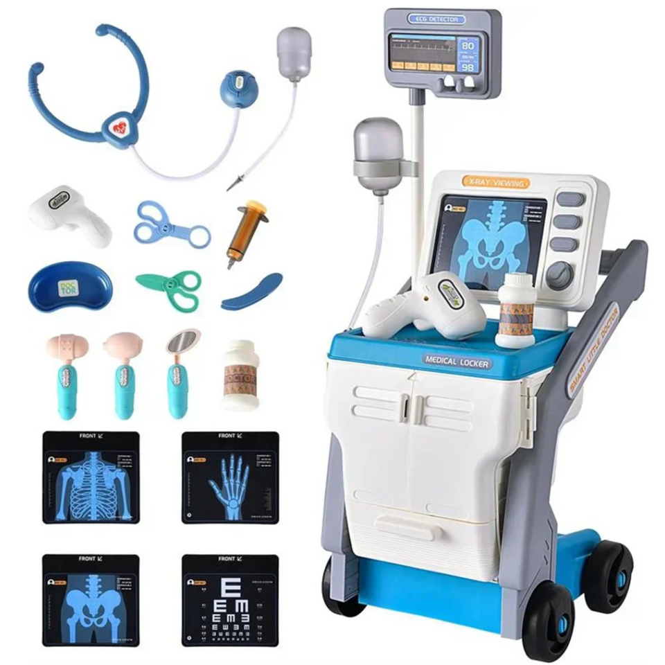 CarePlay – Lernen & Fantasie – Kinder-Arztkoffer-Spielset