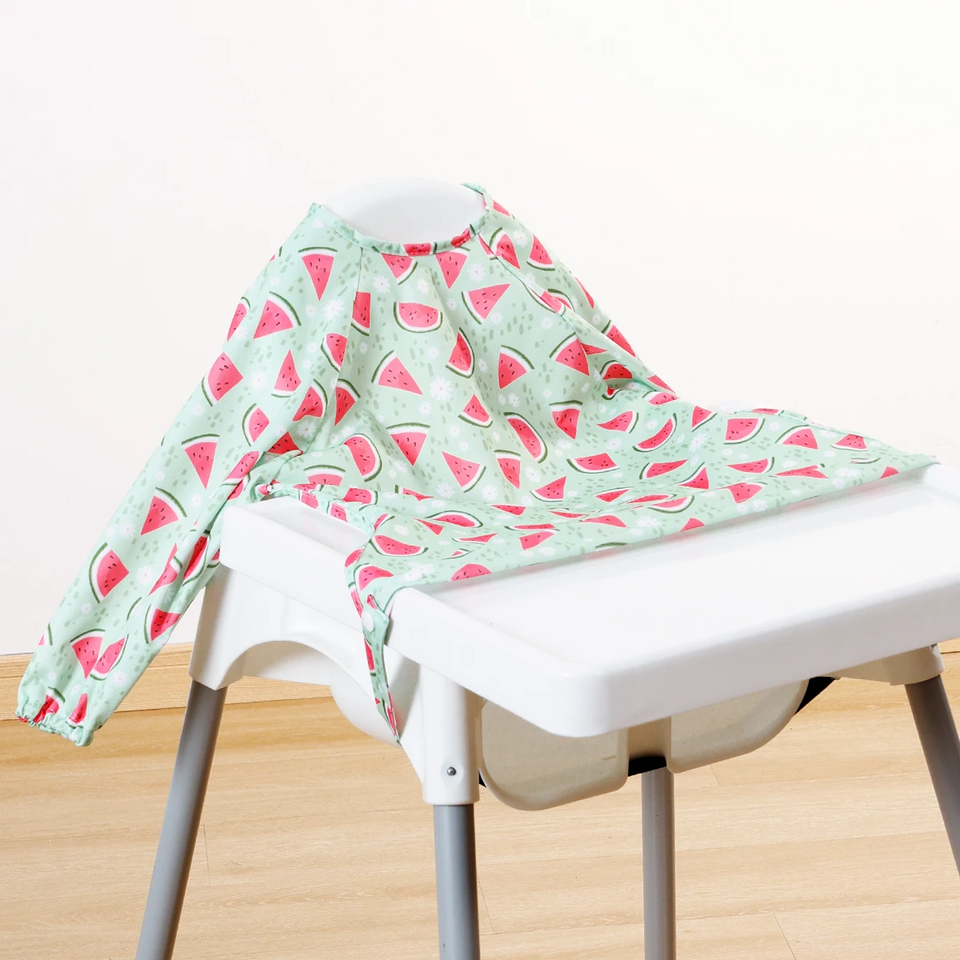 MessyFree – Wasserdicht & praktisch – Baby-Schürze mit langen Ärmeln