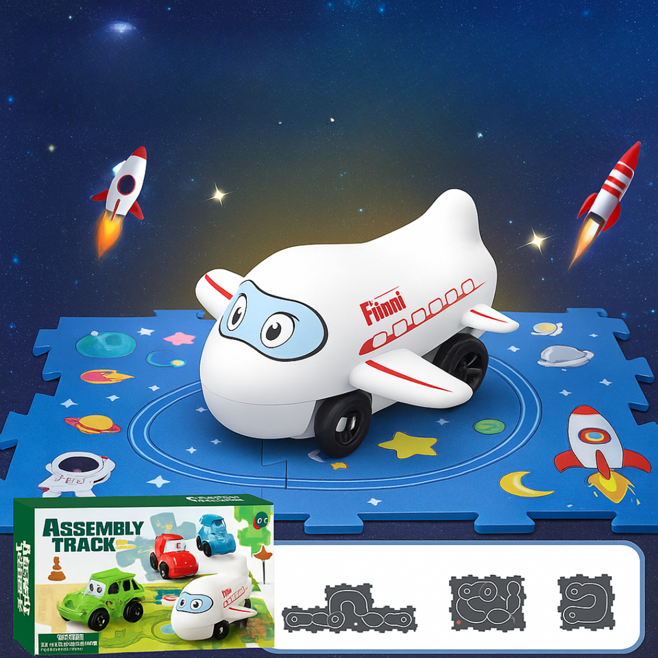 Car Track™ - Bauen, spielen und entdecken - Spielzeugauto-Set