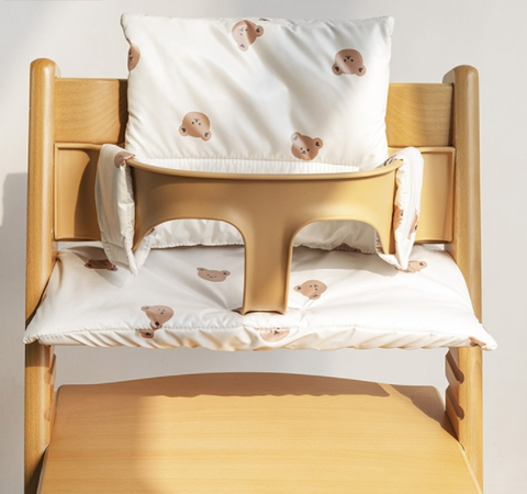 NinoNest – Extra Komfort – Waschbares Sitzkissen für Kinderstuhl