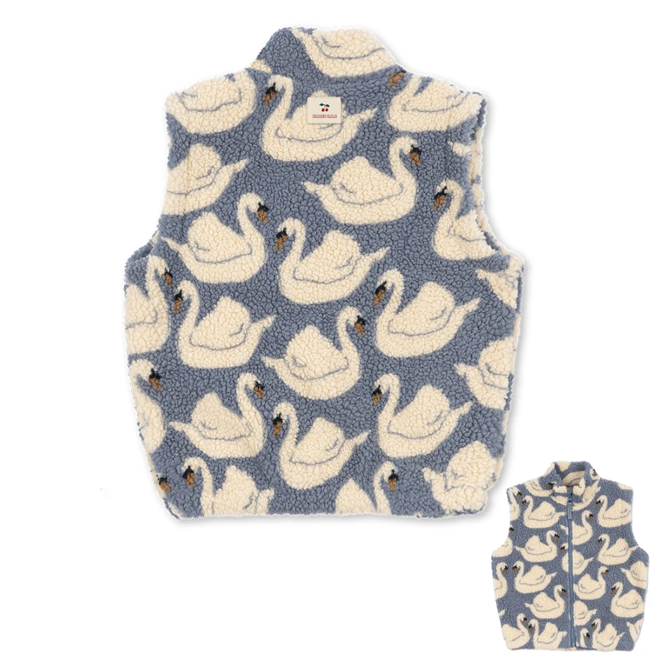 WarmHug – Bequem & trendy – Kinder-Fleecejacke mit verspielten Motiven