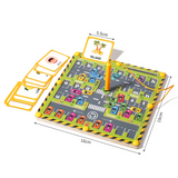 Bead Puzzle™ – LLabyrinth Spaß Sortieren - Magnetische Holzkugeln Puzzle