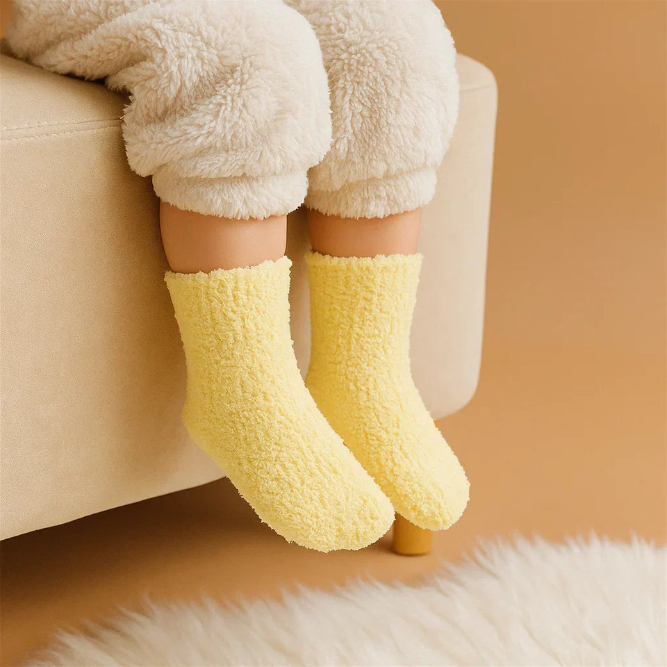 SnuggleBoo – Warm & Weich – Fleece-Babysocken