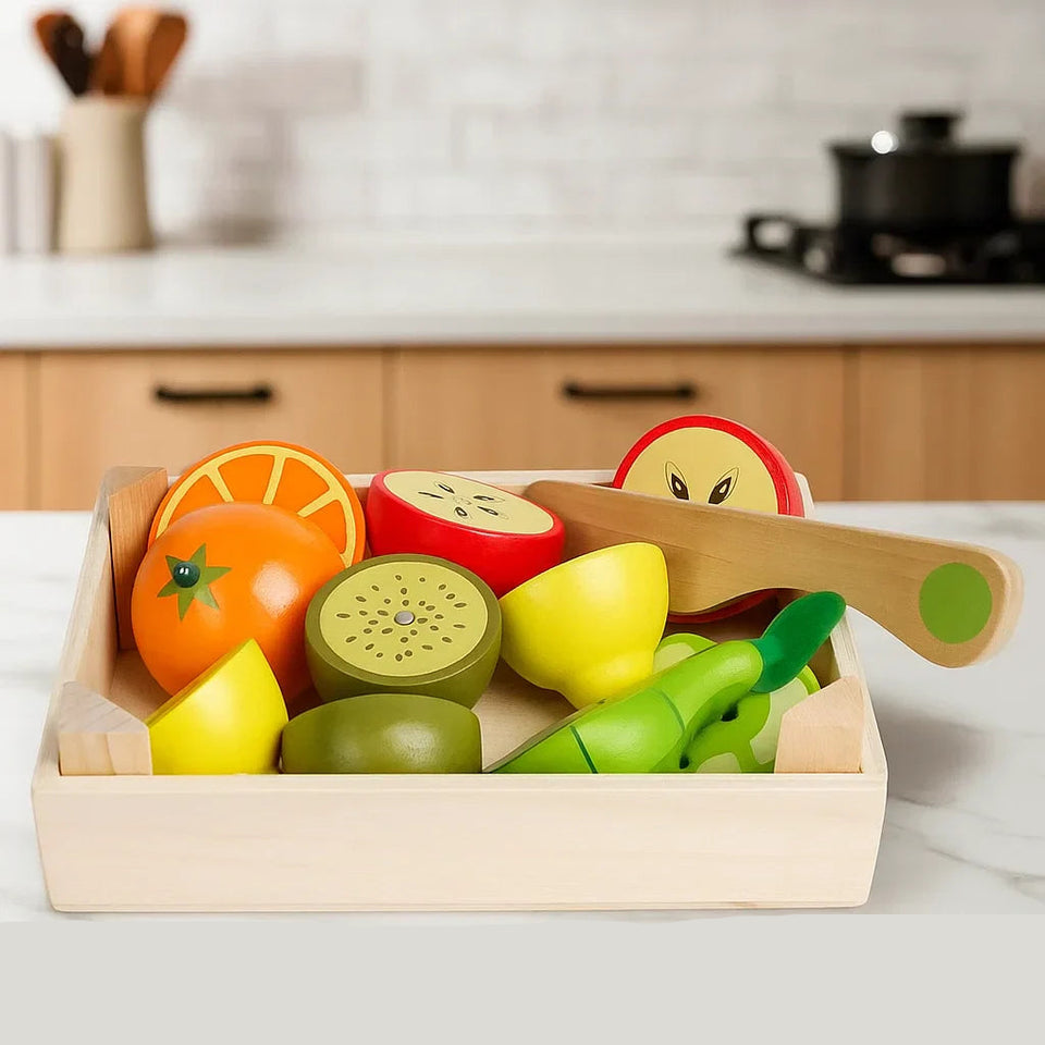 MiniChef – Spaß & Kreativität – Magnetisches Küchenspielset aus Holz