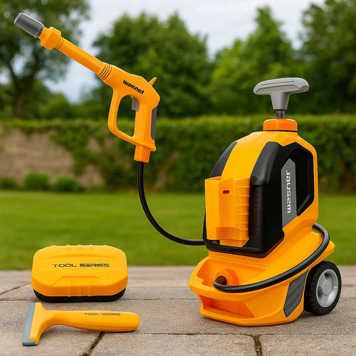 CarWash – Spielerisch & unterhaltsam – Autowasch-Spielset für Kinder