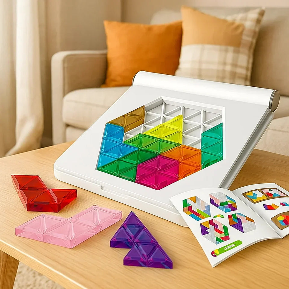 LogicStar – Kreativ & Lehrreich – Puzzle-Brettspiel