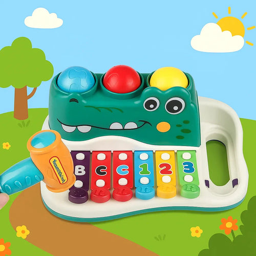 GatorBeats – Musikalisch & unterhaltsam – Hammer-Xylophon-Spielzeug