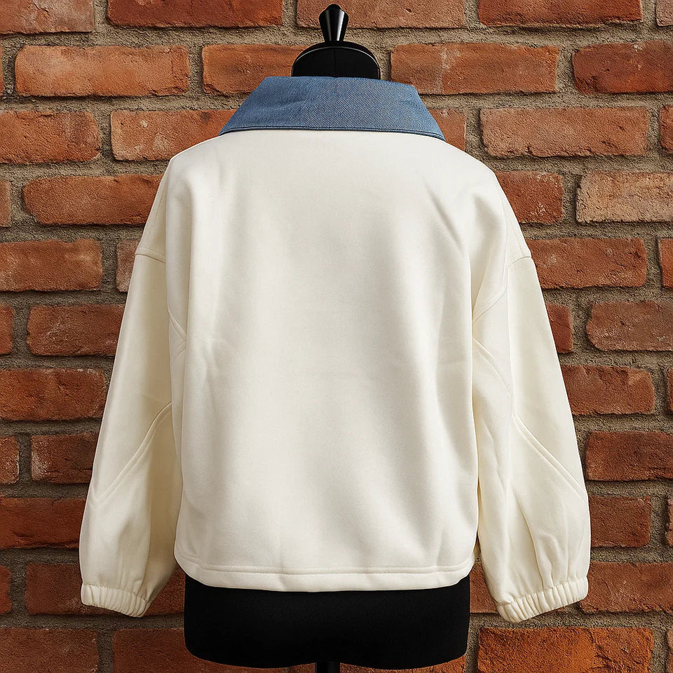 FashionKids – Stilvoll & Verspielt – Poloshirt mit Denimkragen