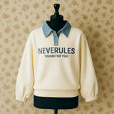 FashionKids – Stilvoll & Verspielt – Poloshirt mit Denimkragen