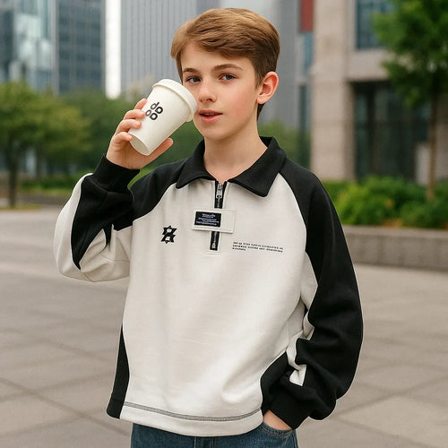 MiniFashion – Verspielt & Klassisch – Baumwollpullover