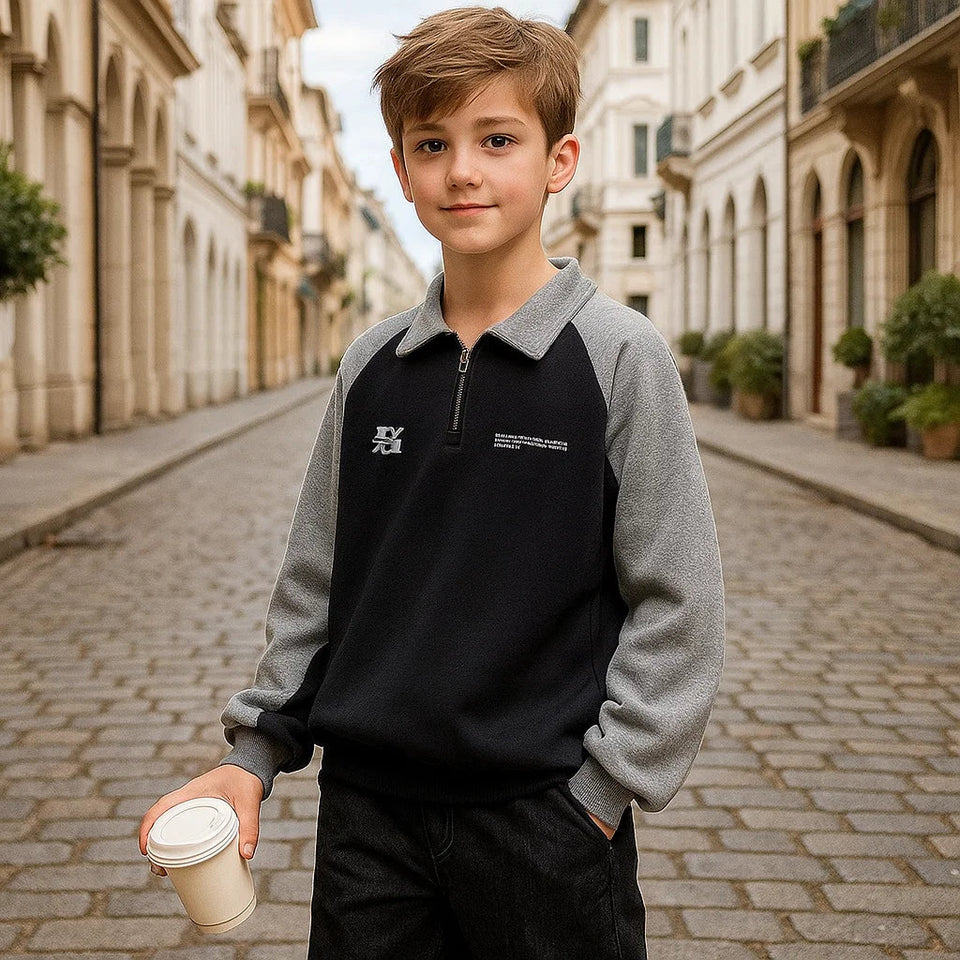 MiniFashion – Verspielt & Klassisch – Baumwollpullover