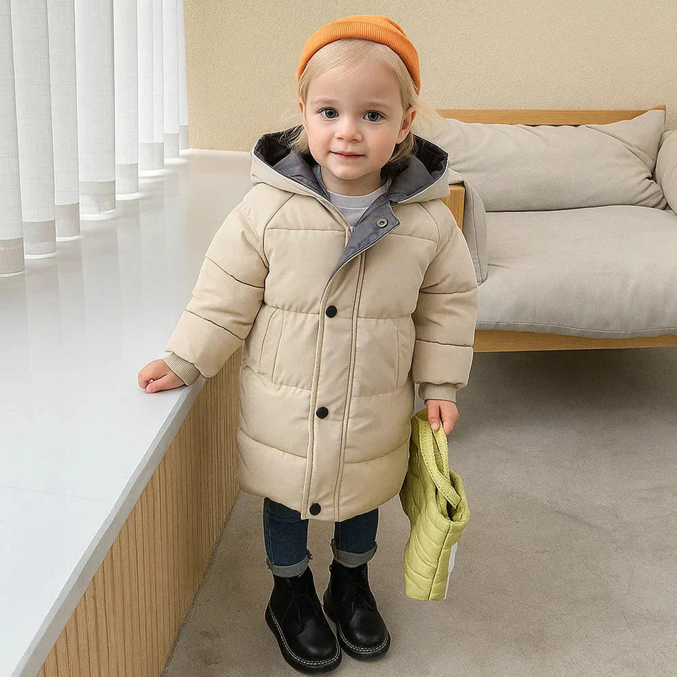 CuddleCoat – Gemütlich & schützend – Winterjacke aus Baumwolle