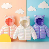 CuddleCoat  – Dicke wattierte Jacke mit Bärenkapuze
