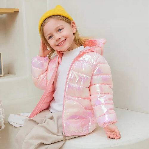 CuddleCoat  – Dicke wattierte Jacke mit Bärenkapuze