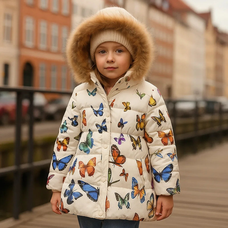 CozyTrend – Elegant & gemütlich – Steppjacke für Mädchen