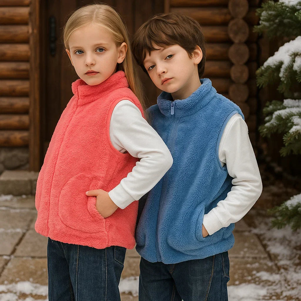MiniWarm – Leicht & isolierend - Weste mit verdicktem Fleece-Futter