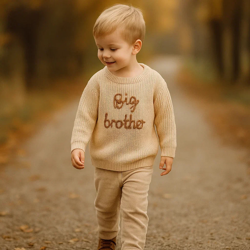 MiniTrend – Gemütlich & modern – Kinderpullover mit „Big Brother“
