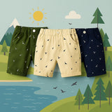 CoolKiddo – Frisch und bequem – Shorts mit Dino-Motiv