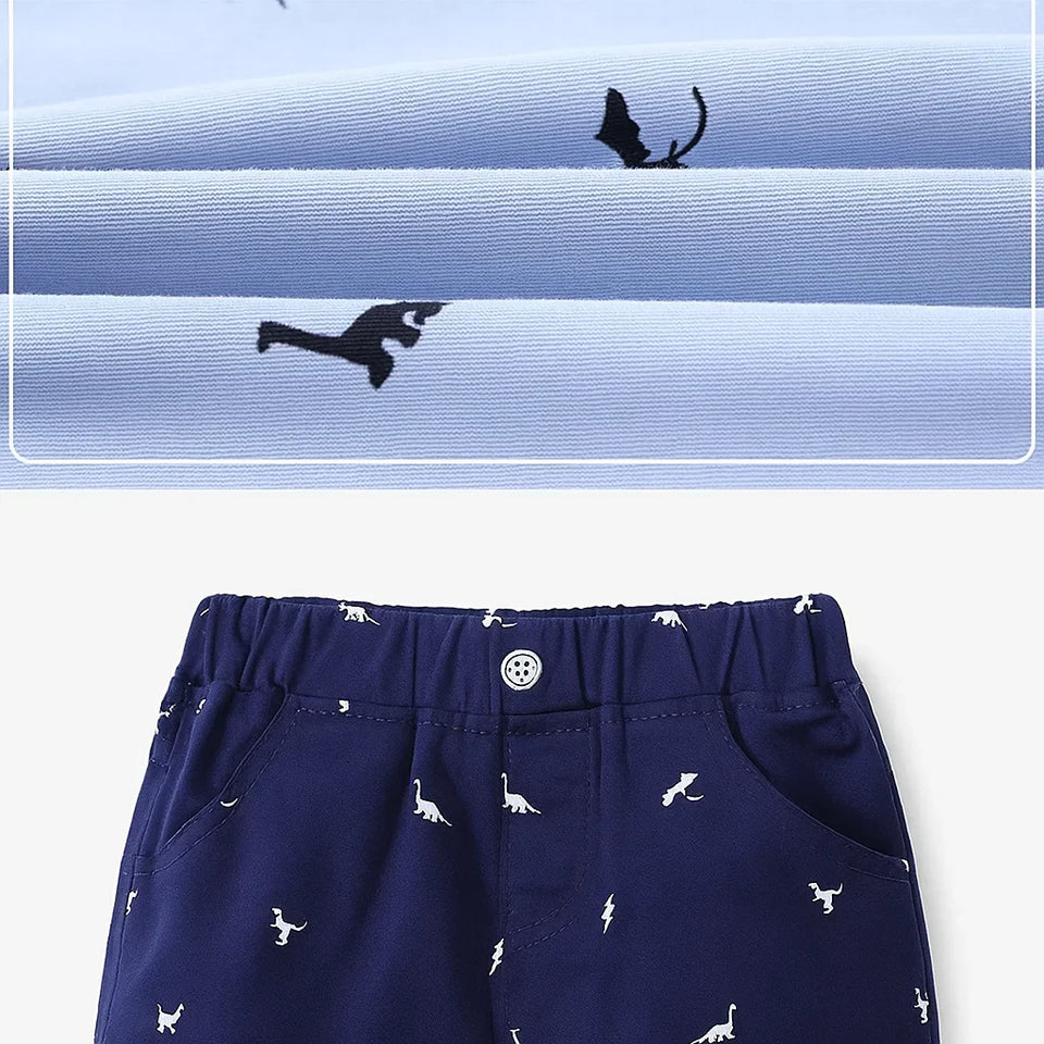 CoolKiddo – Frisch und bequem – Shorts mit Dino-Motiv