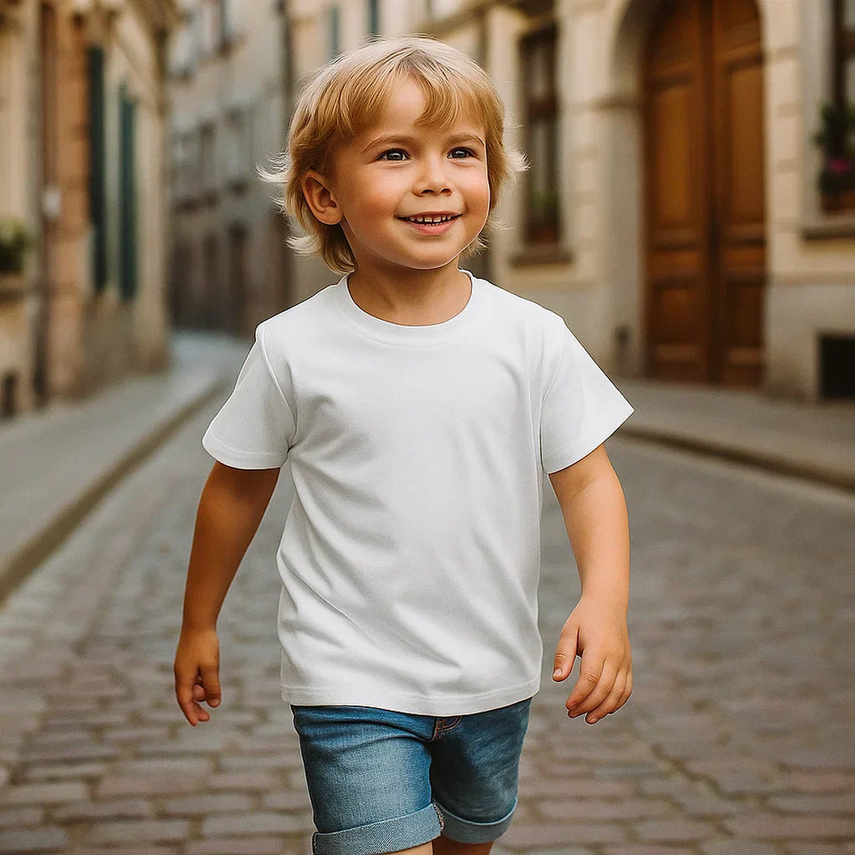 LumiWear – Frisch & Zeitlos – Basic-T-Shirt mit kurzen Ärmeln