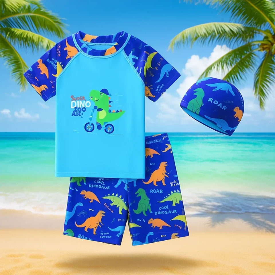 AquaFun – Atmungsaktiv & sicher – Kinder-Badeset mit UPF-Schutz
