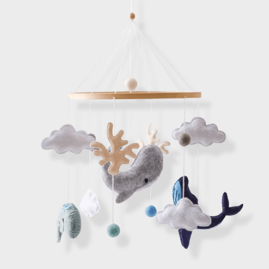 LittleNest – Natürliche Ruhe – Baby-Mobile aus Holz