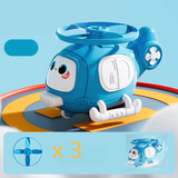 Hover Buddy™ – Luftiges Lächeln – Cartoon-Helikopter