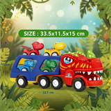 DinoDrive – Kreativ & abenteuerlich – 5-in-1-Lkw-Spielset