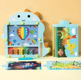 Bead Puzzle™ – LLabyrinth Spaß Sortieren - Magnetische Holzkugeln Puzzle