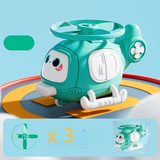 Hover Buddy™ – Luftiges Lächeln – Cartoon-Helikopter