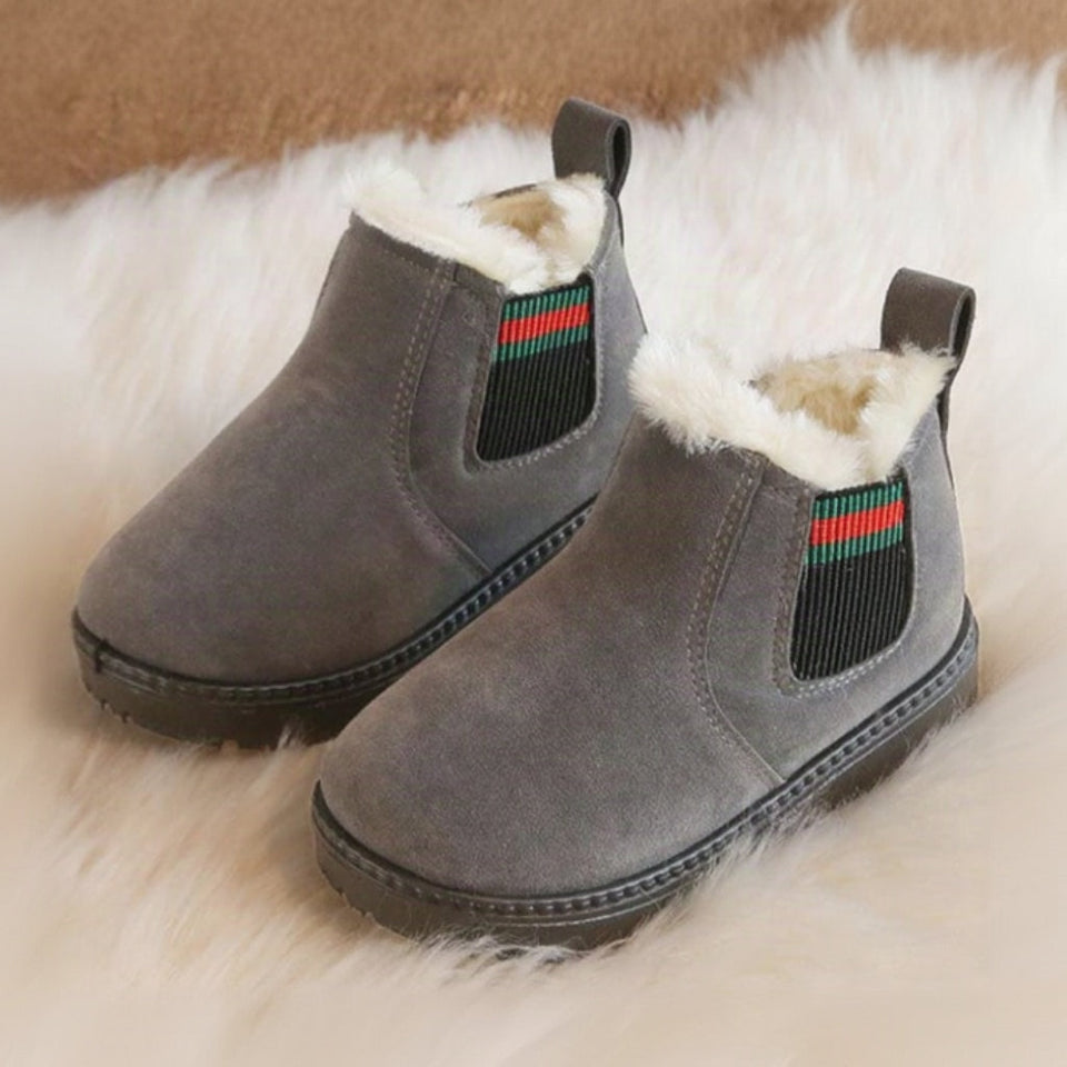 SnowySteps – Warm & weich – Baby-Winterstiefel mit Plüschfutter