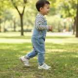 KinderMove – Robust & geschmeidig - Klettverschluss-Sneakers mit Bärenmotiv