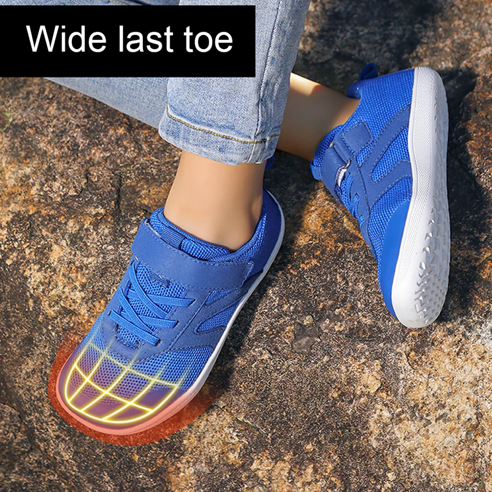 RunCoast – Frisch & flexibel – Rutschfeste Barfuß-Kinderschuhe
