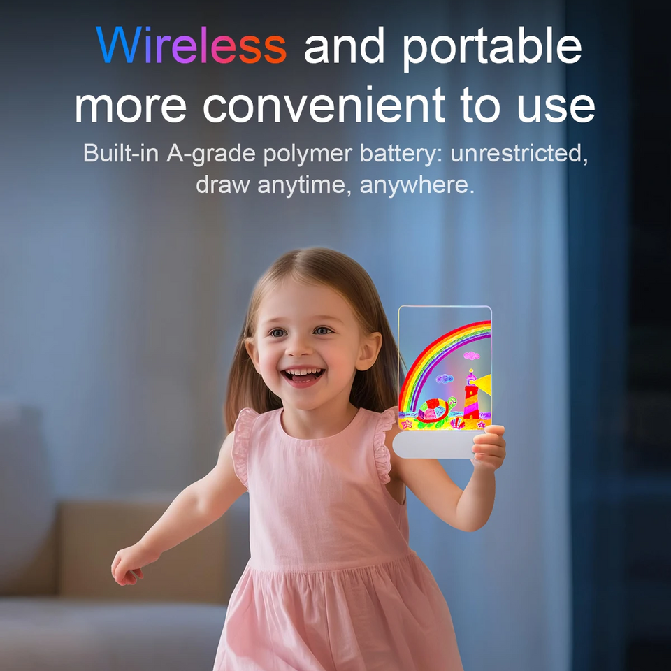 DrawingLight - Beleuchtete Fantasien – Zeichenbrett mit LED