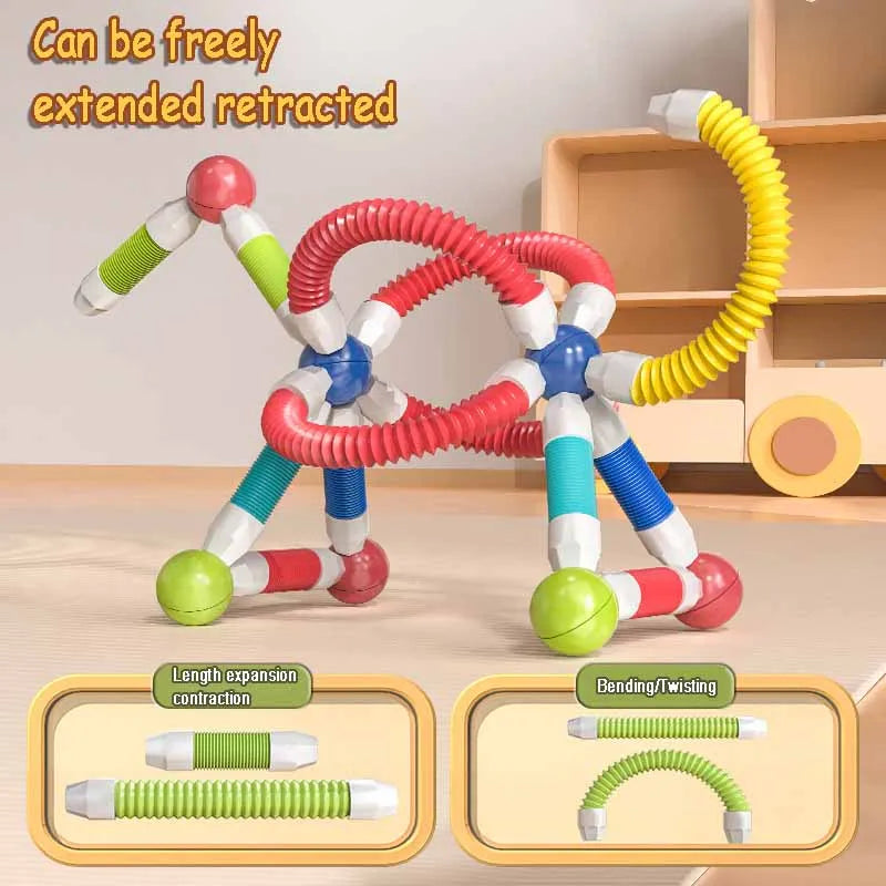 Magnetic Sticks - Endlos bauen – flexible Magnetstäbe